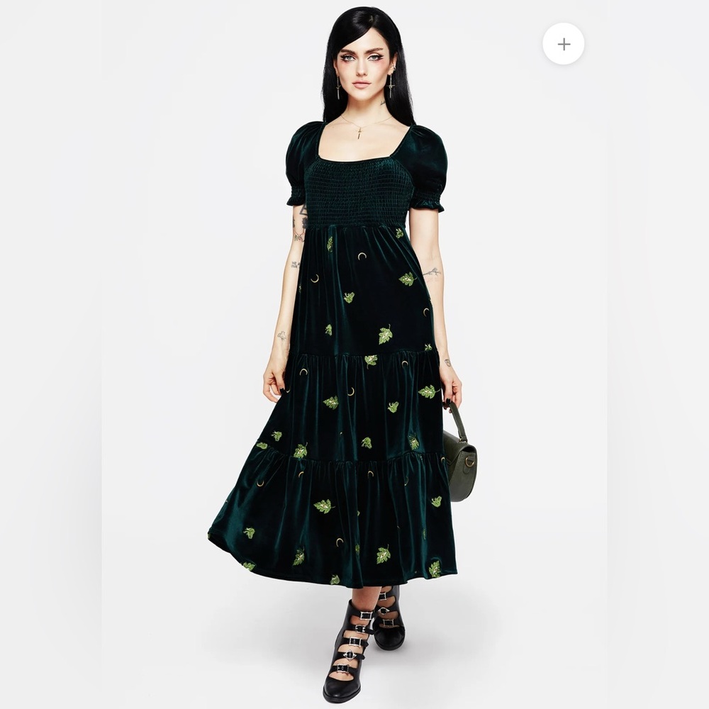 Disturbia Swamplife Tiered maxi Dress